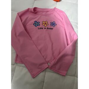 Life is good‎ long sleeve rash guard